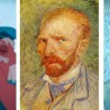 La toile en arrière plan est un clin d’œil à un des nombreux auto-portraits de Vincent van Gogh (Kerubim)