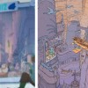 L'affiche dans Kerubim rend hommage à l'auteur de BD Mœbius