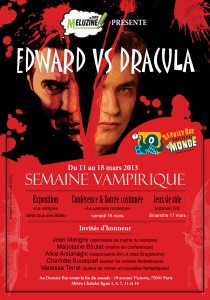 Flyer Semaine Vampirique au dernier bar