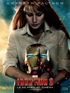 Affiche Iron Man 3 avec Miss Potts