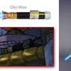 sabre laser d’Obi Wan Kenobi tiré de Star Wars