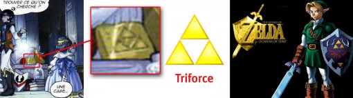 Triforce tirée de Zelda