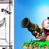 Le ver de terre fait référence au jeu vidéo Worms