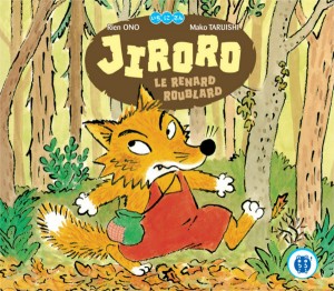 Couverture du livre pour enfant Jiroro le renard roublard