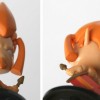 Vu contre plongée de la figurine de Goultard Krosmaster (Wakfu - Dofus)