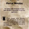 Carte Mortal Wombat du jeu de société Chocafrix'