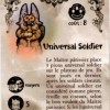 Carte Universal Soldier du jeu de société Chocafrix'