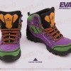 Chaussure de randonnées Evangelion 01 mauve et vert