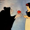 Blanche neige et la pomme de la sorcière