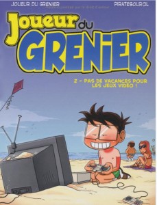 Couverture du tome 2 du joueur du grenier : Pas de vacances pour les jeux vidéo !