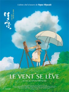 Affiche du film Le vent se lève (Hayao Miyazaki)