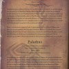 Exemple d'une page de factions dans le livre de Tyraël (Diablo)