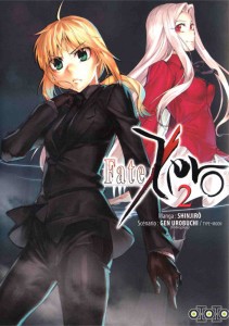 Couverture du Tome 2 de Fate Zero