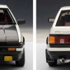 Toyota AE 86 - AUTOart - Initial D - face et dos