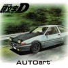 packaging gauche de la Toyota AE 86 - AUTOart - Initial D