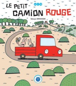 Couverture du livre pour jeunesse le petit camion rouge