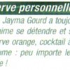 peu importe le flacon pourvu que Jayma décompresse