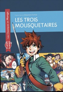 Couverture du manga les 3 mousquetaires chez nobi nobi !