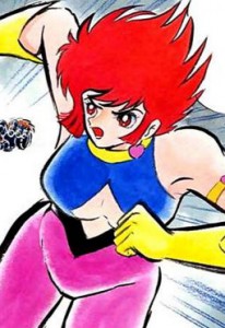 Heroine Cutey Honey du manga de Go Nagai