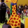 Girafe en Lego sur le salon Kid Expo 2015