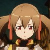 Silica tenant le bras de Kirito pour éviter de se faire inviter par des joueurs qui ne voient en elle qu'une mascotte