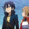 Gros plan sur Kirito et Silica au niveau 47