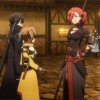 Kirito et Silica retrouvent le groupe de Rosalia en ville qui se montre très méchante