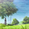 Asuna a rejoint Kirito qui se repose sous un arbre