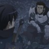 Schmitt et Kirito après que Kirito ait fait fuir une guilde des assassins