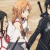 Kirito s'interpose entre Kuradeel et Asuna. Kuradeel voulait ramener Asuna dans la maison de leur guilde