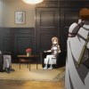 Kirito et Asuna attendent Godfree assis