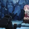 Kirito vient de tomber alors qu'il tentait d'escalader un trou dans lequel Lisbeth et lui sont tombés