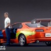 Brian et sa Toyota Supra figurine 1-18