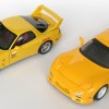 Mazda RX 7 AUTOart et Jada Toys comapraison - Initial D