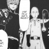 Victoire de One-Punch Man et Genos face au monstre ressemblant à un lion