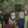 Les orphelins remercient Asuna après qu'elle ait mis en déroute les membres de l'Armée
