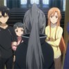 Accueil de Yulier qui vient demander un service à Kirito et Asuna