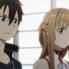 Asuna et Kirito discutent après qu'Heathcliff leur ait parlé du boss dU niveau 75. Ils ont peur chacun pour l'autre