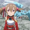 Silicia et Pica au moment de la fin du jeu Sword Art Online