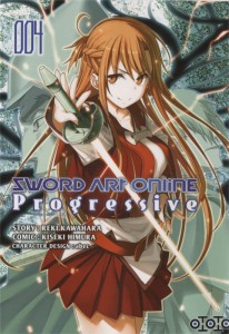 Couverture du tome 4 du manga Sword Art Online - Progressive