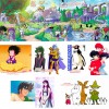 Ranma, Son Goku, Evangelion, Saint Seya - Les légendaires