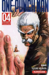 Couverture du tome 4 du manga One-Punch man