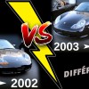 Boxster comparaison Phase 1 et Phase 2