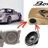 Boxster 986 hauts-parleur speaker enceintes