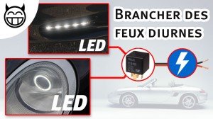 Porsche 996 Brancher feux dirunes LED