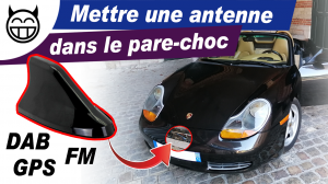 Antenne dans le pare-choc Boxster 986