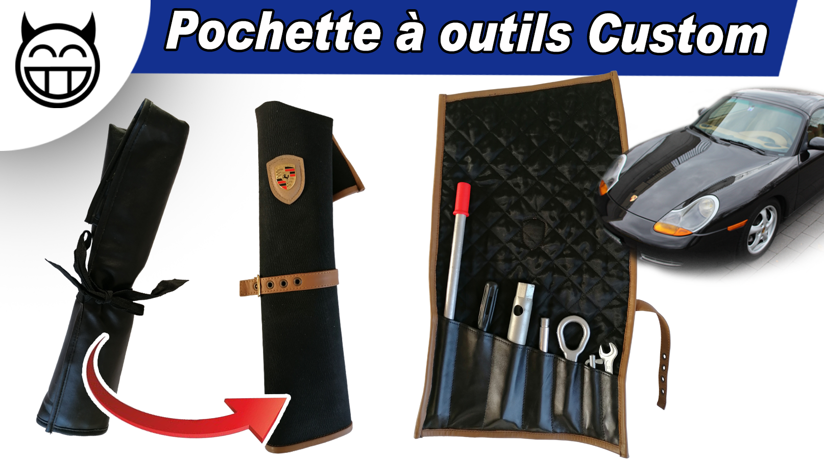 Trousse à outils custom fait main – Boxster 986 & Porsche 996