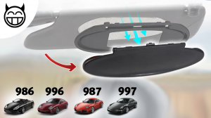 Boxster 986 et 987 pare-soleil Porsche 996 et 997