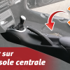 Boxster Console centrale cuir Porsche