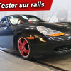 Porsche Boxster sur rails - tester